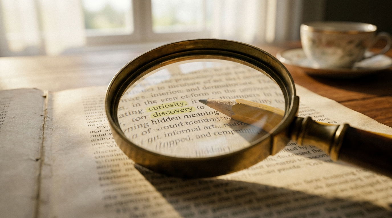 SEO uyumlu blog yazısı yazarken anahtar kelime incelemesini gösteren büyüteç görseli