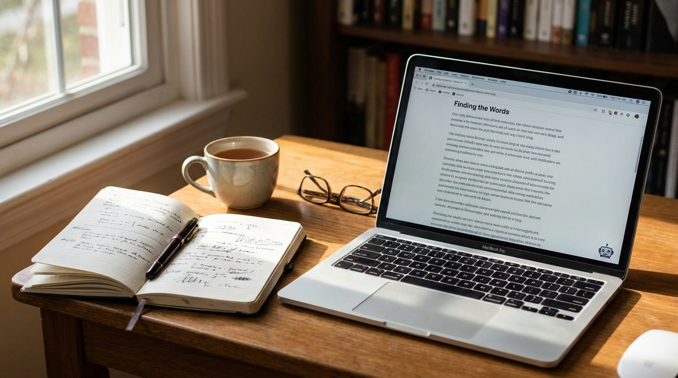 Blog yazısında yapay zeka kullanımının risklerini ve avantajlarını gösteren içerik üretim görseli